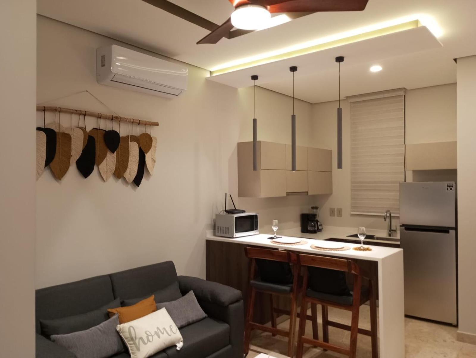 Apartamento En Zona Hotelera Tulum Esterno foto